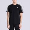 adidas T Shirts Men's Black Crew Neck Moderate Straight Fit S98717
