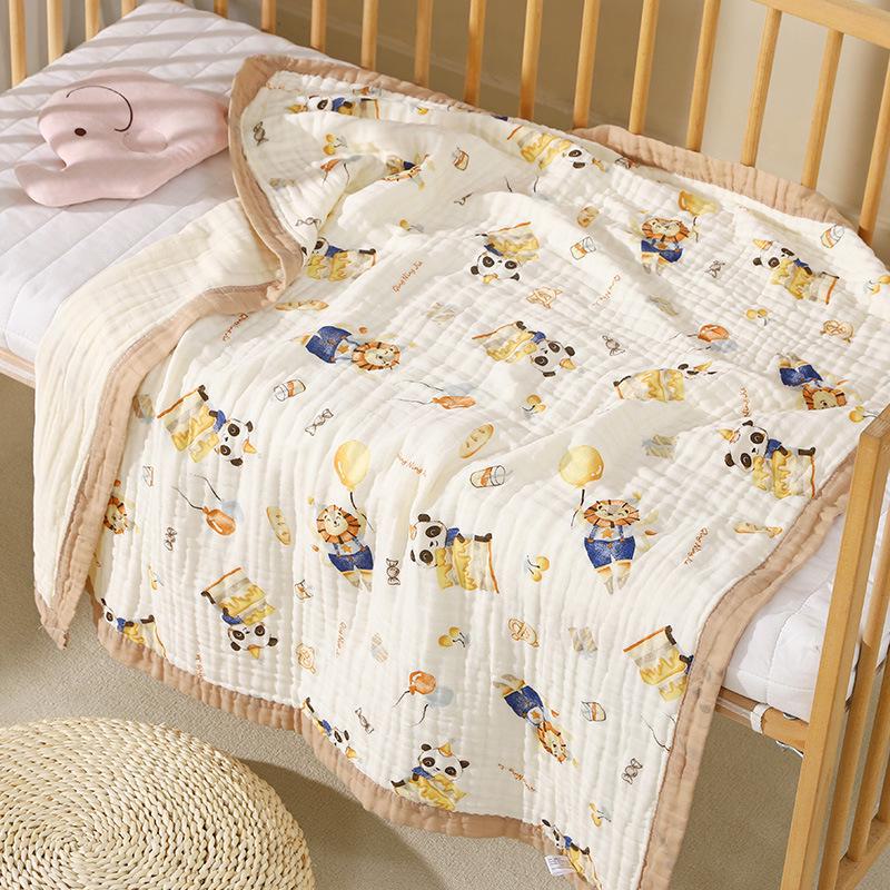 Washable Baby Gauze Quilt & Bath Towel for Cool Summer Use