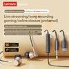 Original Lenovo YF31 Soft Fit In-Ear Wired Earphones Gaming Headphone Type-C/3.5mm 360° Surround Sound Ultra-low Latency Earbuds With Mic NEW