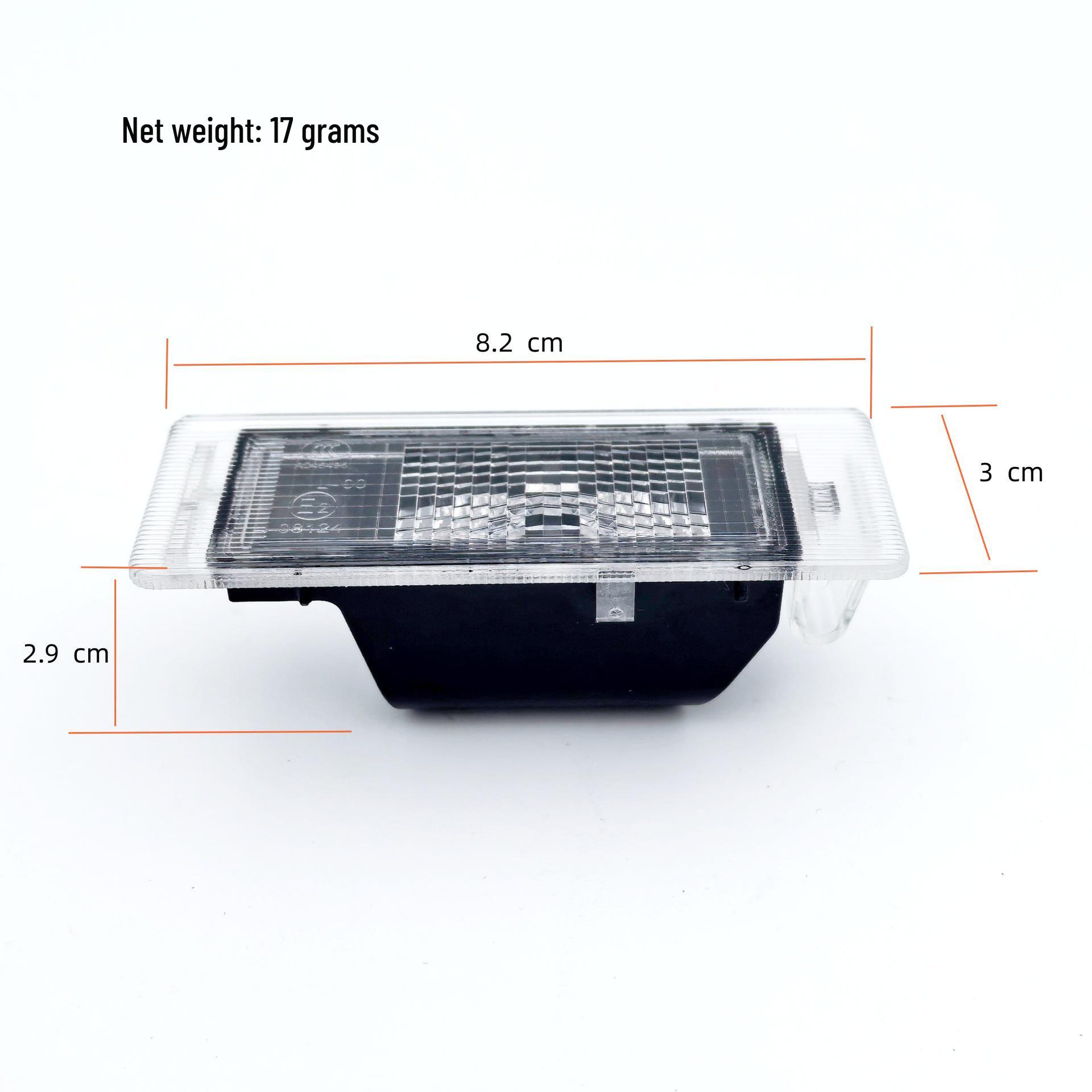 Buick Verano Excelle Envision GL8 Rear License Plate Light Housing - 13502179