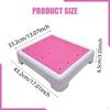 Step Stool Nonslip Bathroom Bedroom Stair Assist Platform Raised for Bed Elderly