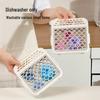 Silicone Mesh Dishwasher Basket - Multi-Purpose Small Item Drainer & Storage