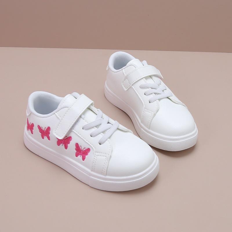 Child Sneakers New Fashion Pink Girls' Shoe Girl Casual Shoes Trend Board Shoes Women Sneaker All Match Kids Shoes Zapatos Niña