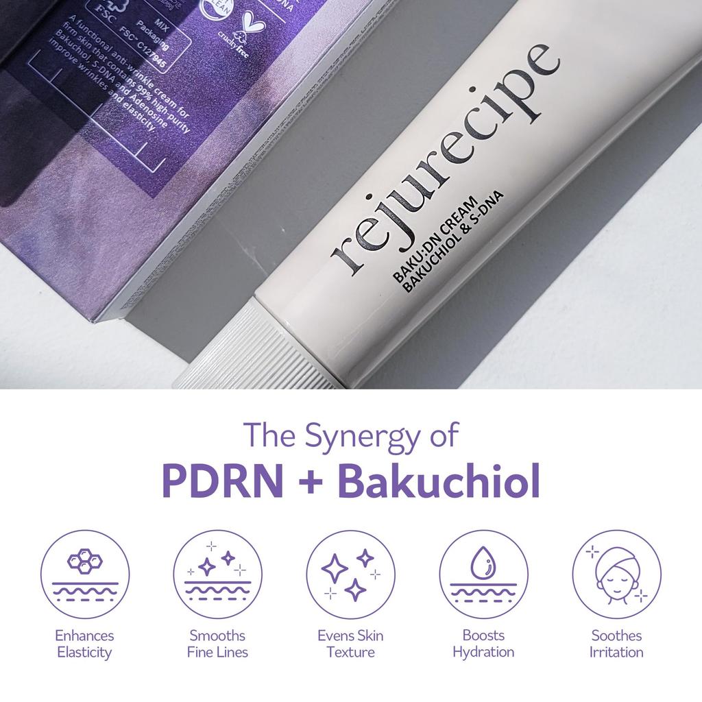 Peslo Rilju Recipe Baku:DN Cream 30ml Hyaluronic Acid Spot Prevention Wrinkle Improvement Moisturizing Skin Texture Care Korean Cosmetics