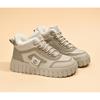 Winter Women's Shoes with Plush High Top Shoes,  Height Increasing, Thickened, Warm Cotton Shoes, Short Boots, Board Shoes, Women's Shoes