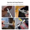 Self-Locking High-Pressure Grease Coupler