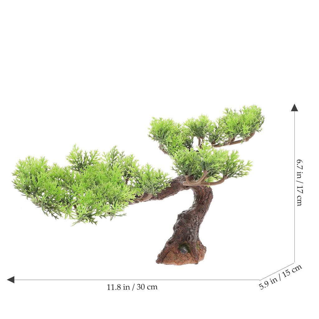 Plum Tree Ornament Artificial Decor for Desk Table Sand Table Micro Landscape Bonsai Sashimi Decoration Home Office