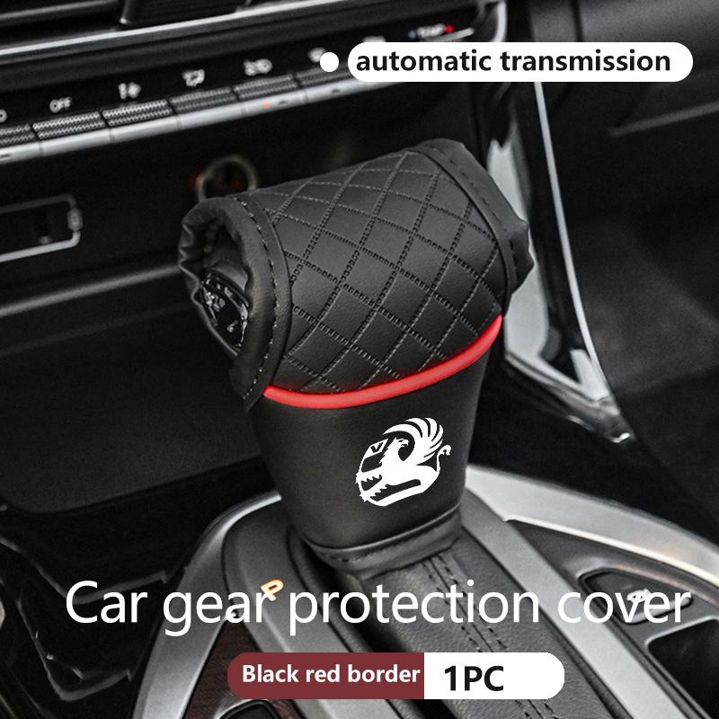 Für Vauxhall Auto Styling Schalthebelabdeckung Leder Rutschfest Automatikgetriebe Hülle Zubehör VXR8 Vivaro Corsa Insignia Tigra