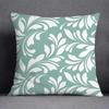 Office Living Room Home Pillowcase Geometric Dark Green Leaf Pillowcase Car Ornaments