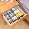 30 Grids Foldable Underwear Drawer Organizers Storage Dividers Closet Organizer Storage Box  for Clothes Bras Scarves Ties Socks