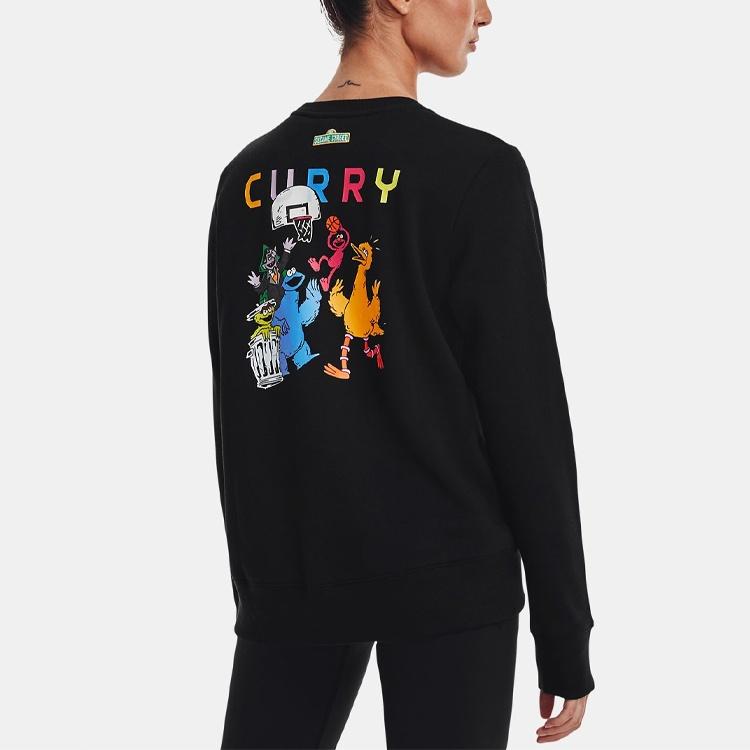 Under Armour Curry Sweatshirt Women's Black Unisex 1369636-001