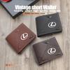 For Car Driver License Bag Credit Card Documents Wallet Holder IS350 ES350 IS250 IS460 IS220h IS300 LX570 UX250h