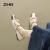 ZHR Women's AH335 French Style Mary Jane Flat Shoes