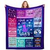 Cute Dachshund Dog Printed Blanket for Sofa Bed Travel Camping Living Room Office Conditioning Blanket for All Seasons Gifts
