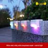 Solar Rainproof Step & Stair Lights for Outdoor Walls & Fences