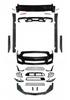 Compatible Front & Rear Bumper, Hood, and Fender for Ford Mustang GT500 Upgrade (2015-2023 Models)