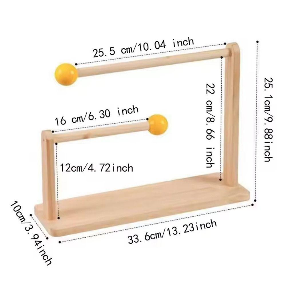 Wooden Hair Band Hair Rope Hair Tie Holder Multifunctional Earring Bracelet Watch Necklace Stand