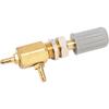 Dental Water Valve, Fully Universal Dental Water Pressure Valve T Shape for Clinic for Dental Chair Turbine Unit (5mm)