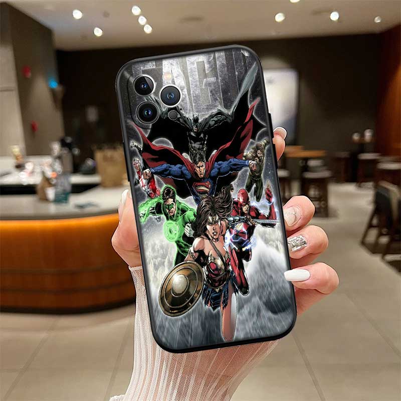 RE42 Justice league New High-End Shell Phone Case for Redmi Note 13 14 Pro+ Plus A3 A3X 13X 13C 13R 14S 14C 14R