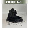 Castles Decorative Tray for Home Decors Gothic Castles Tray Key Tray Entryway Decors Jewelry Organizers Trinket Dishes