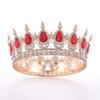 Elegant Baroque Wedding Crown for Women - Luxurious Full Circle Queen Headdress