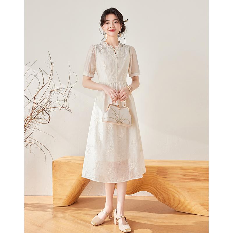 Design Sense Niche Fashion Temperament Slimming Dress for Small Figures