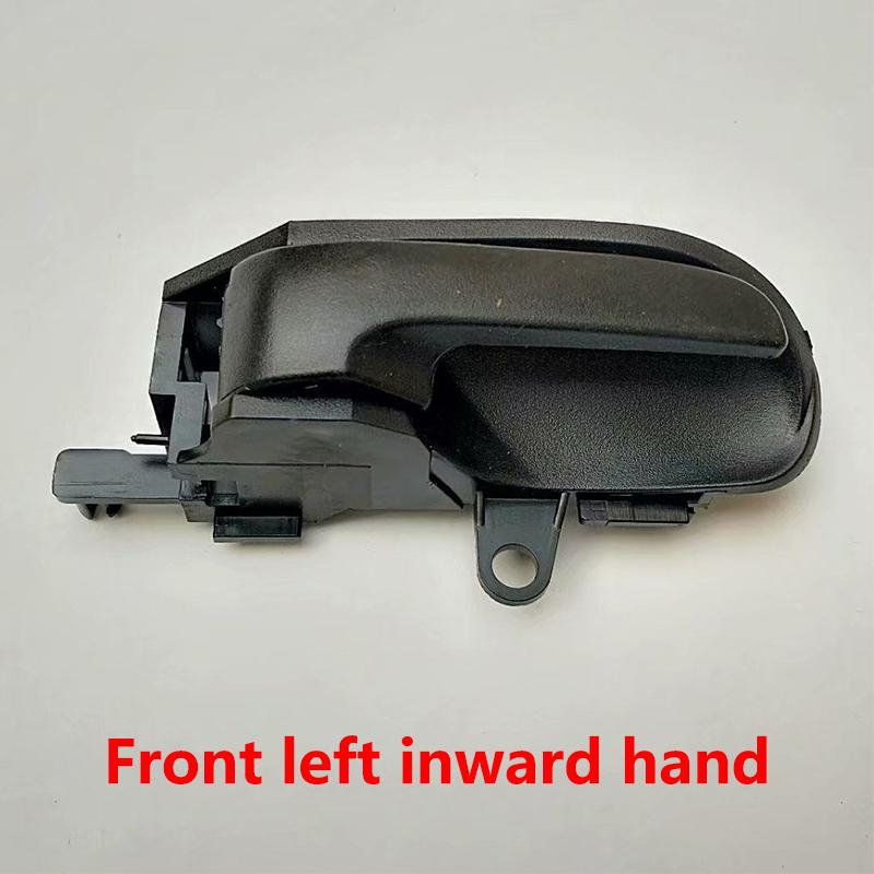 For BYD F0 F1 E1 2008~ Internal Inner Buckle Inward Hand Decoration Door Handle Covers Anti-Scratch Stickers Car Accessories Front left