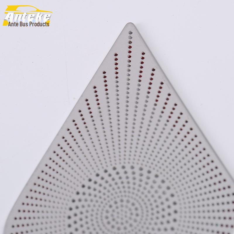 Haval F7 Front Door Inner Handle Speaker Cover Sequin - Stainless Steel Audio Decor Panel