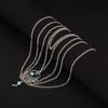 European and American jewelry Bohemian retro ethnic style hollow turquoise water drop anklet beach foot decoration batch