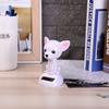 Dashboard Ornament Bobbling Head Toys Solar Powered Dancing Dog Solar Swing Dog Shaking Head Dolls
