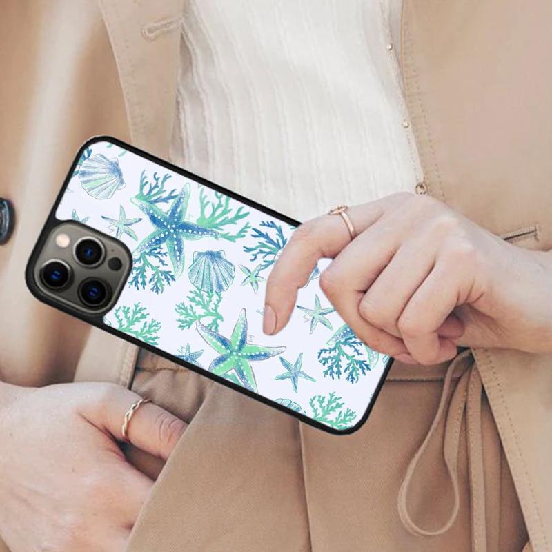 

Seashell Shell Sea Art Magnetic Phone Case For APPLE iPhone 17 Air 16 14 13 12 Pro Max 15 Plus Wireless Charge MagSafe Cover iPhone 14