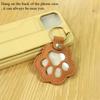 Pet Hair Clipper Storage, Dog Paw Keychain, Memorial Box, with Funeral Hair Storage for Pets, Leather, Pawprint Design Storage