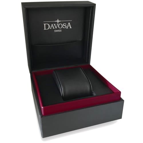 Davosa Amaranto Swiss-Made Men's Watch, 3-Hand, Date, 162.480.26, Black
