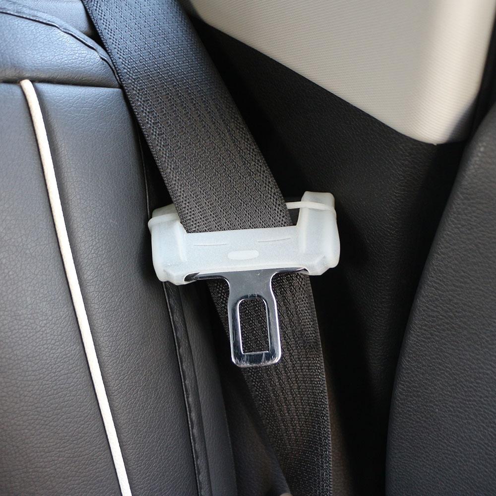 Car Safety Belt Buckle Covers Silicon Seat Belt Buckle Protector Cover for BMW VW Ford Toyota Interio