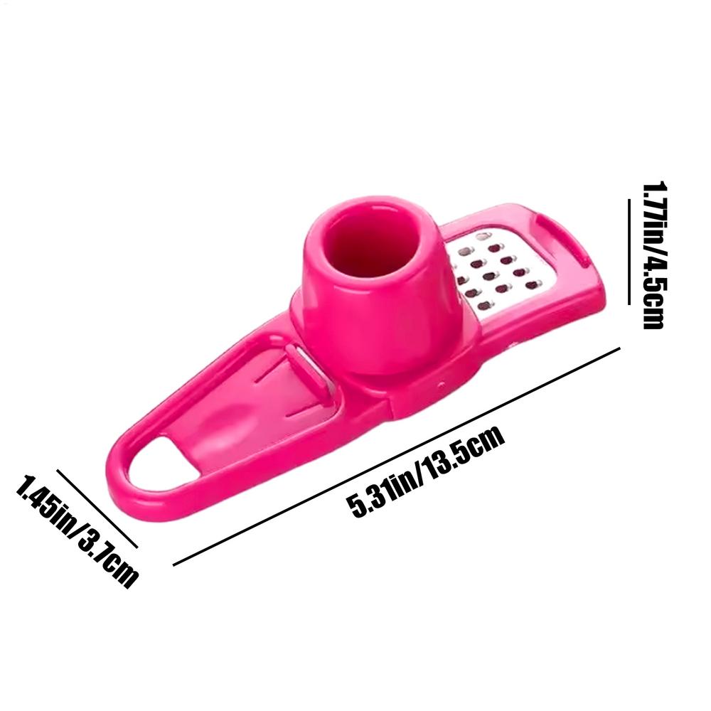 Ginger Grater Food Grade Garlic Cutter Stainless Steel Small Ginger Grater Tool Kitchen Gadgets Hand Twist Garlic Tool for Home