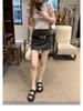 Cool slippers women's summer wear 2025 new thick-soled heightening stepping on shit feeling beach fashion sandals bread one-word drag