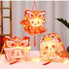 Chinese Handheld Rabbit  Lantern Handmade Light-Up Bunny Lantern  Mid-Autumn Festival