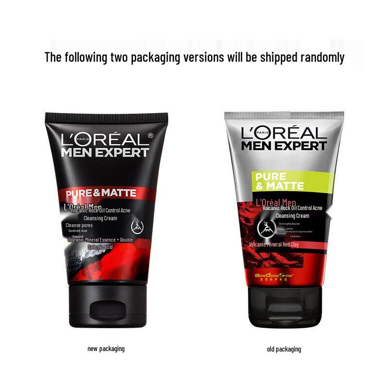 L'Oréal Men Expert 3-Pack Facial Cleanser Variety Set
