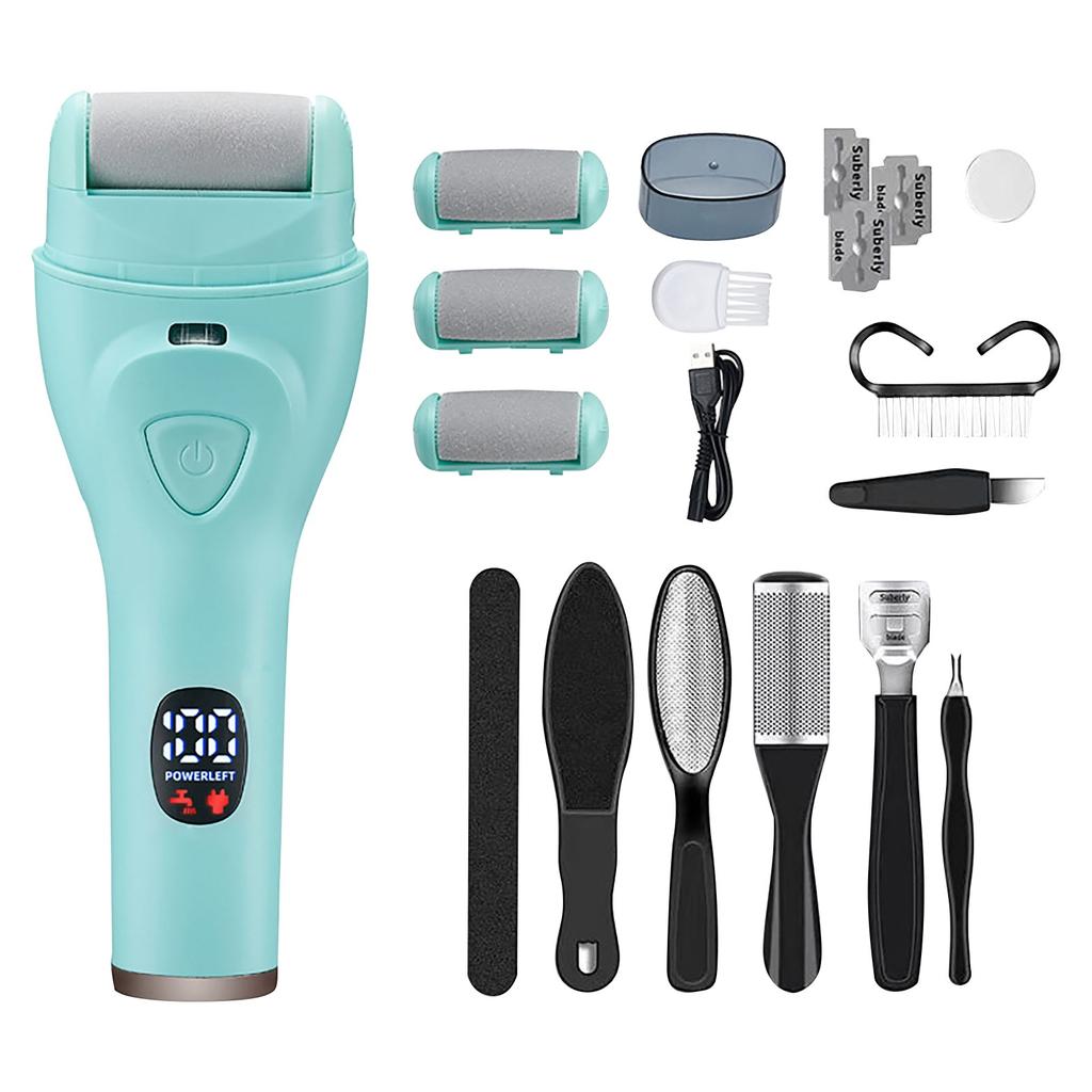 Odstraňovanie mozoľov a exfoliácia Vodotesný pedikúrny prístroj na pedikúru a mikrodermabráziu