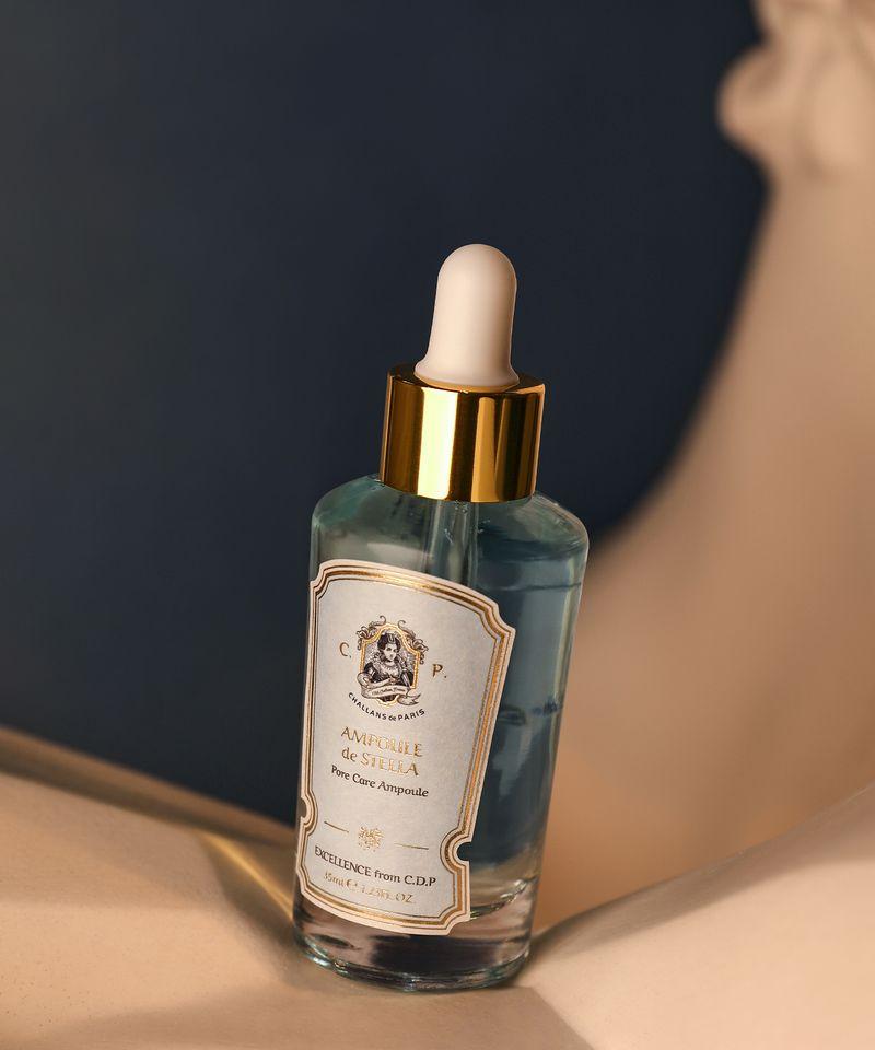 Pore-minimizing ampoule Excellence