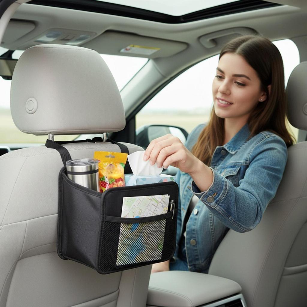 Drink Carrier For Delivery Reusable Folding Universal Auto Supplies With Handle Airplane Cup Holder For SUV RV Van Boat Airplane