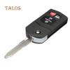 4 Buttons Remote Flip Key Fob Case Shell Blade for Mazda 3 5 6 RX-8 CX-7 CX-9 Car's Accessory