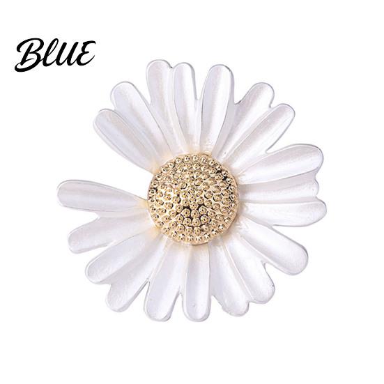 Scarf Fastener Button Large Chrysanthemum Alloy Silk Anti-rust Accessory Buckle