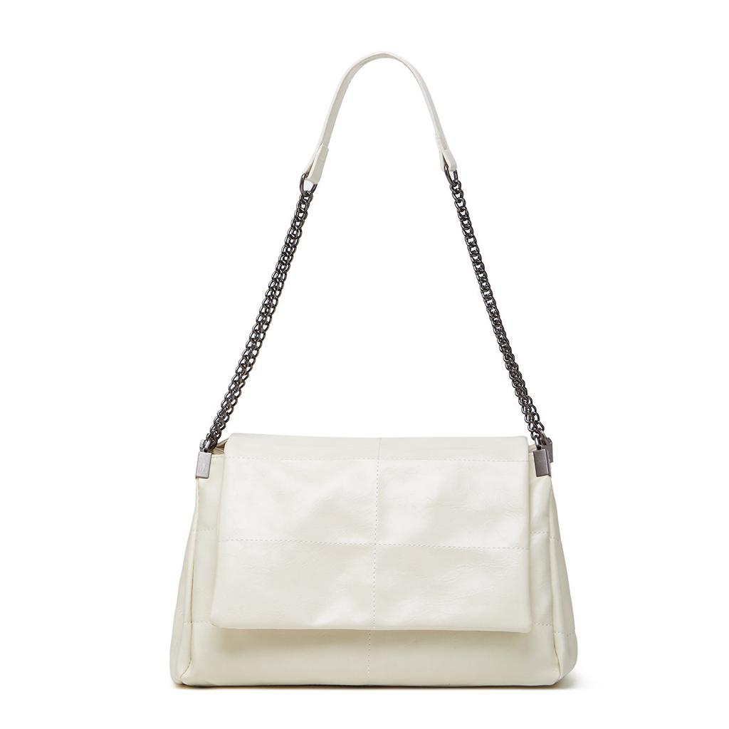 New Fashionable Versatile Large-capacity Commuter Bag Trendy Chain Messenger Bag Shoulder Bag Large Bag Tote Bag Stray Bag