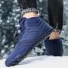 New Cotton Boots Men's and Women's Casual Cotton Shoes Piled and Thickened Snow Boots Warm Couple High-top Cotton Boots Factory
