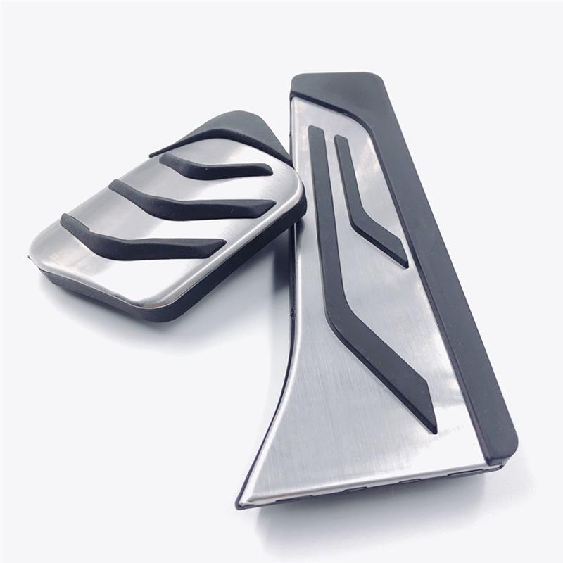 BMW Screwless Anti-Slip Car Pedal Set: Modified Accelerator, Brake, and Rest Area