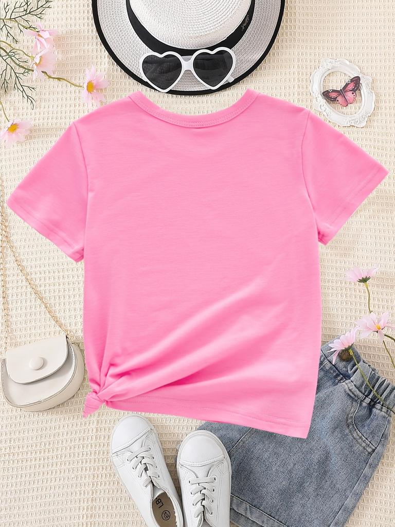 European Size Girl Gigi Told Me I Could Letter Print Fashionable Casual Versatile T-shirt