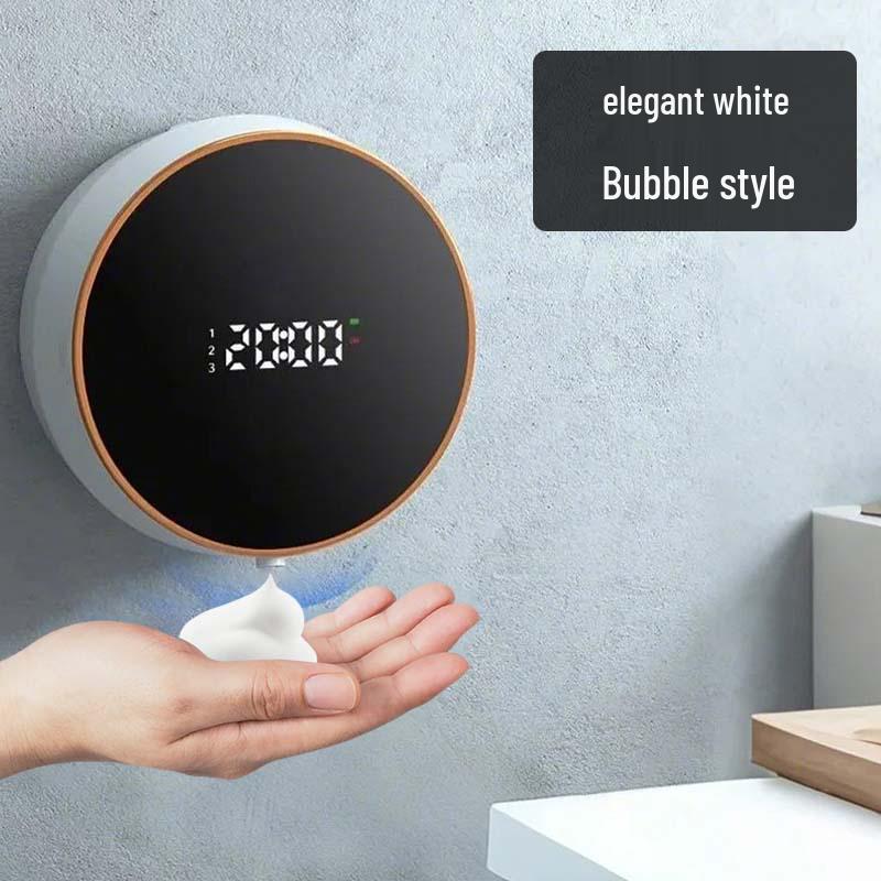 Wall-Mounted Automatic Smart Soap Dispenser – 2000mAh Rechargeable Electric Foaming Model