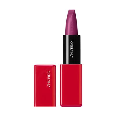 SHISEIDO Makeup Techno Satin Gel Lipstick 423 Purple Glitch Gloss Stick Type High Color Moisturizing Shiseido Official Store 3.3g Lipstick/Lip