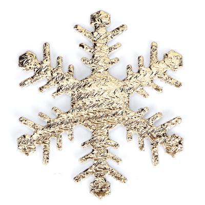 200PCs Set Christmas Snowflake Decoration Non Woven Fabric Table Confetti Party Supplies(Gold